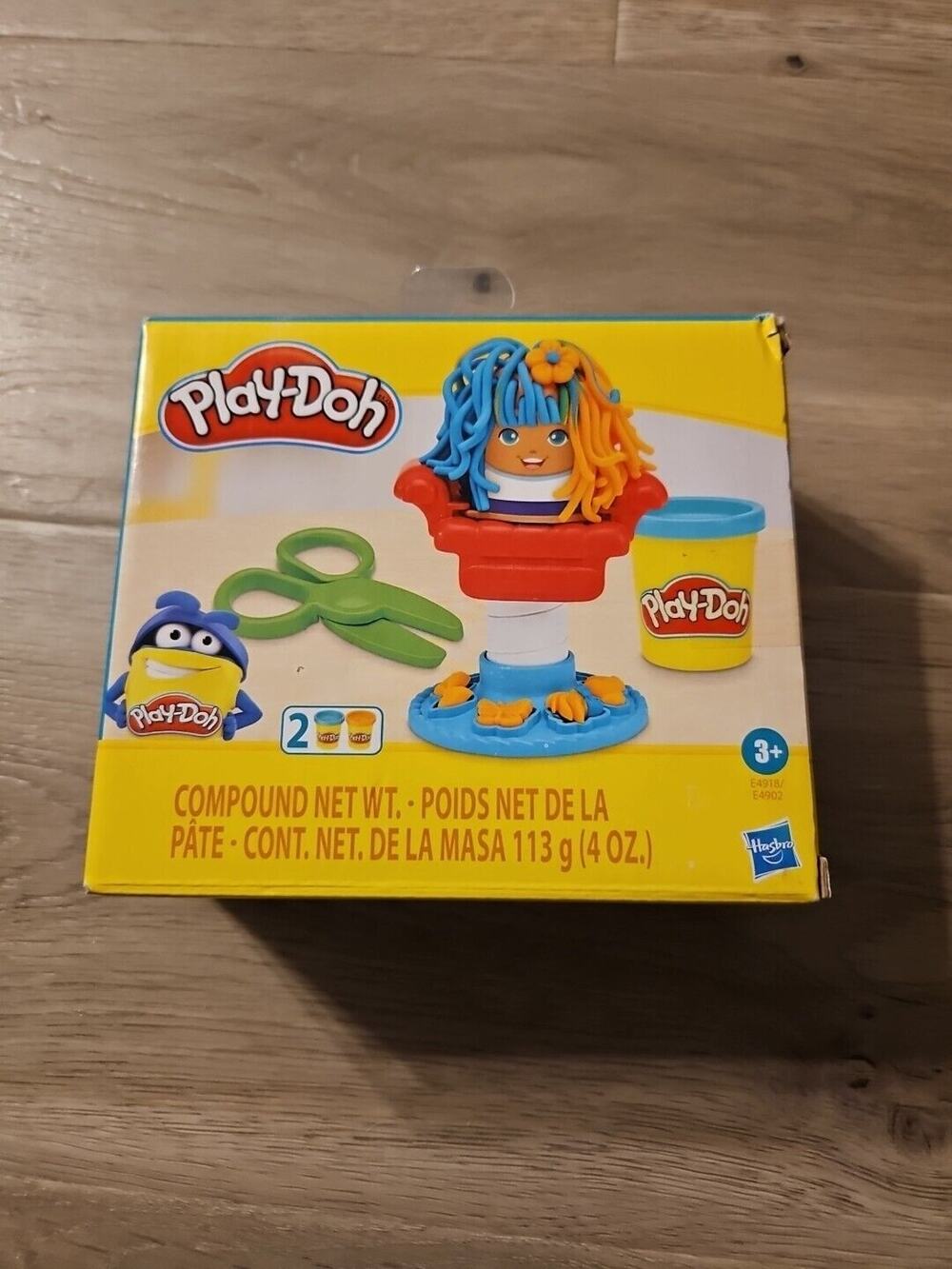 Play-Doh Mini Crazy Cuts Kit Hair Stylist Barber 5 Pc Set Ages 3+ NEW